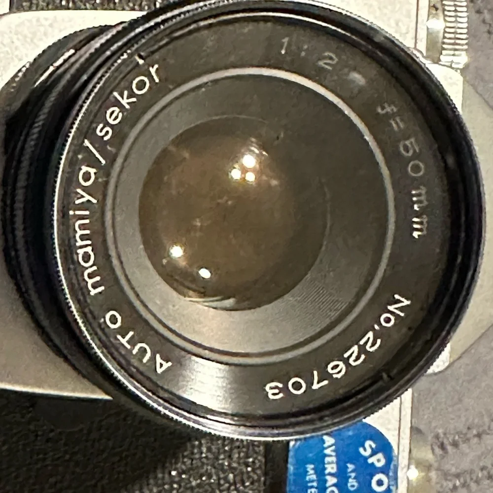 Mamiya/Sekor 500DTL 35mm camera
